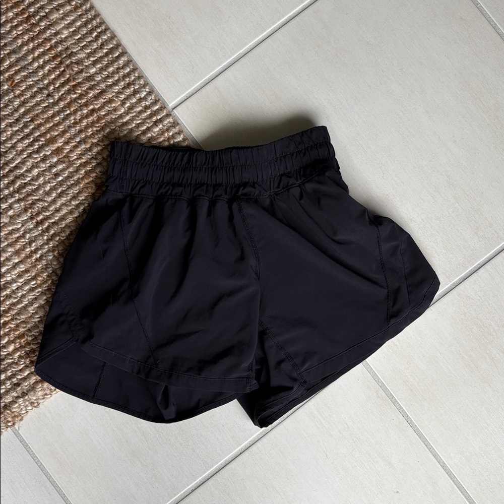 Lululemon Athletica Black Running Shorts